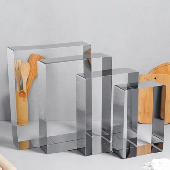 

A set of forms for baking and laying out "Rectangular", 32x40x8.5 cm, 4 pcs. 4604540