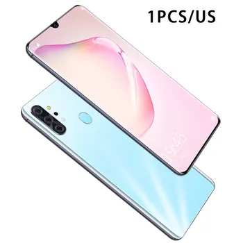 

Note20 Plus White Smartphone 6.5-inch Water Drop Large Screen 1 16g Smart Phone Life Business Phone