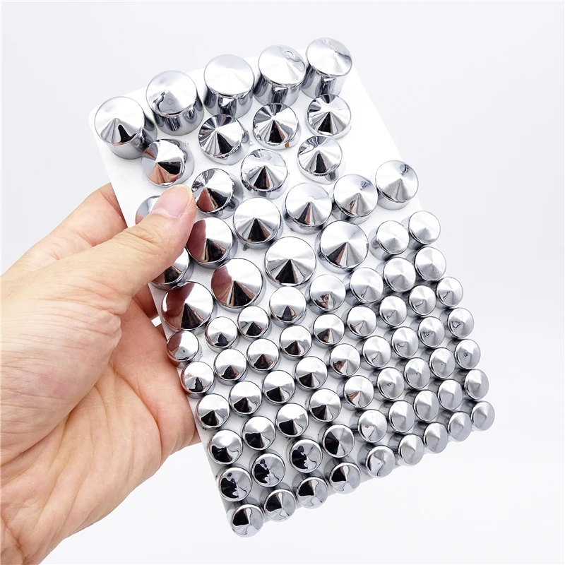 30 Cache-vis Pour Moto - 5 Couleurs (bleu, Rouge, Argent, Or, Noir) - Antirouille, Décoratifs, Pour Phare Et Autres Vis