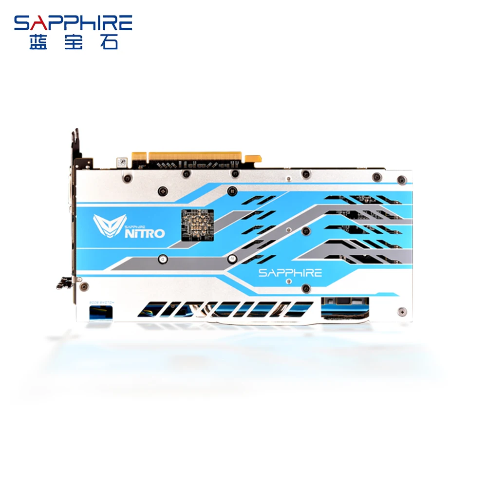 Видеокарта SAPPHIRE AMD NITRO+ RX580 8GB GDDR5 256bit, игровая видеокарта RX580, настольный ПК для игр, используемые карты Deaktop