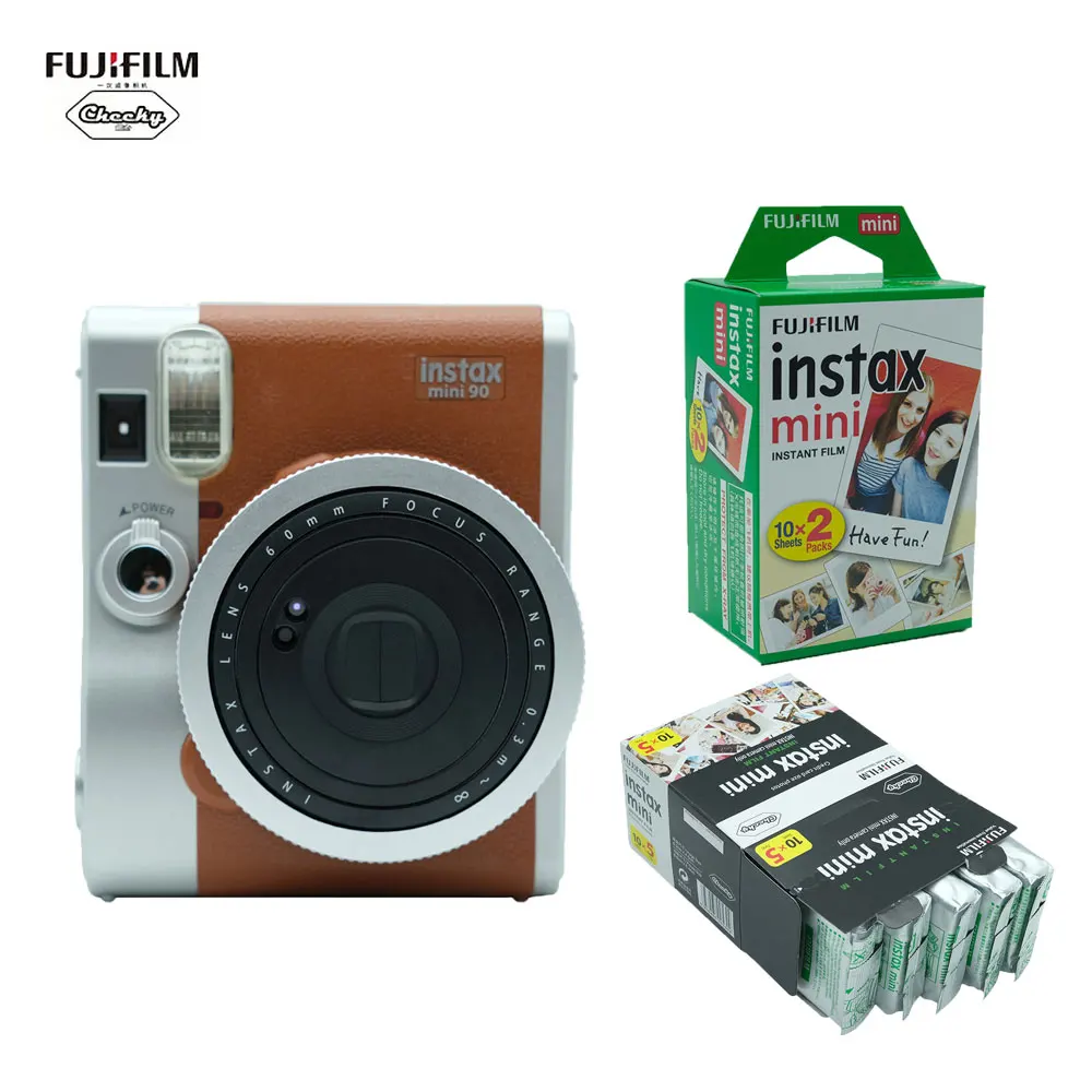 Белая пленка для Fuji Instax Mini 90 пленка глянцевая фотобумага для Камера+ 10 20 50 листов Fujifilm Instant Mini пленка Instax Mini 90 пленки, фото Камера