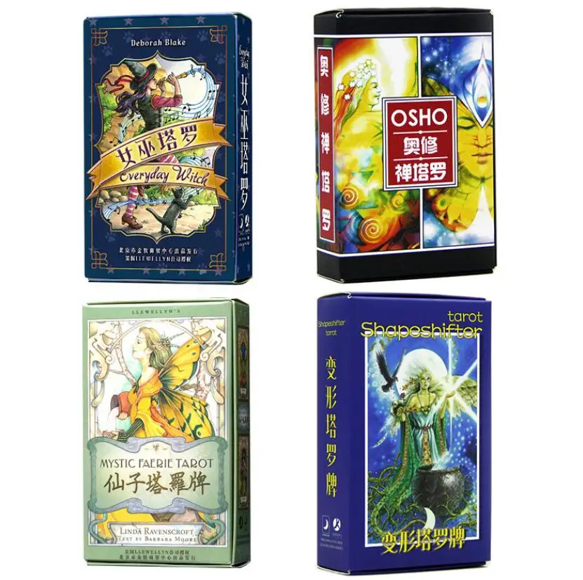 Tarot Deck Series Board Game Cards Game Shapeshifter Mystic Tarot Board Game for Astrologer