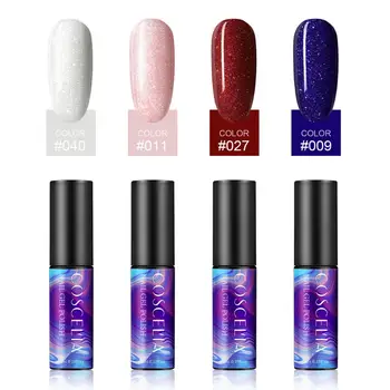 

COSCELIA 5ml Gel Nail Polish Set 4PC/Set UV Gel Semi Permanent Soak Off Varnish Kit All For Manicure Nail Art Kit 40 Colors