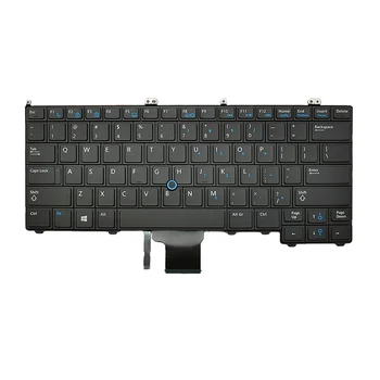 

Replacement US English Layout Laptop Notebook Keyboard Replacement for Dell Latitude 12 7000, E7240, E7440 With Backlight