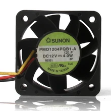 

Original Built Quasi 4028 PMD1204PQB1-A 12V 4.0W Double Ball Server Fan Alarm 40x40x28mm PC Case Gamer Cabinet Cooling Fan