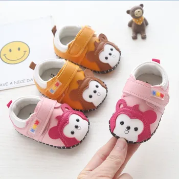 

Spring and Autumn Baby Boys Shoes Girls Shoes First Walkers Cartoon Rubber Anti-slippery Shoes Kids Shoes Toddler First Walkers