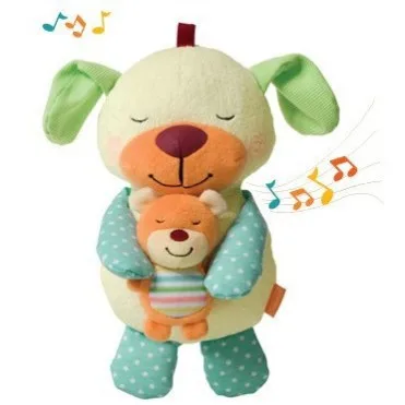 

Music Bear Bed Hanging Hold Even Pacify Baby Mood Washable Infant Hypnosis Toy