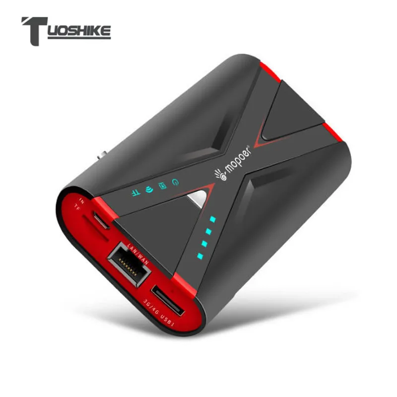 TUOSHIKE 7800 мАч портативное зарядное устройство Wi Fi 2.1A Быстрая зарядка для Iphone Xiaomi