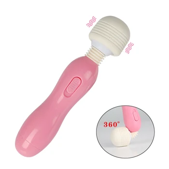 Portable Sex Toys For Woman AV Vibrator Realistic Dildo Mini Vibrator Erotic G Spot Magic Vibrators Lesbian Masturbator 4