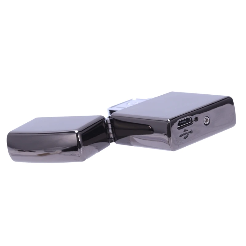 AABB-Cross двухдуговая плазменная Зажигалка Usb ветрозащитные, импульсные металлические электронные прикуриватели
