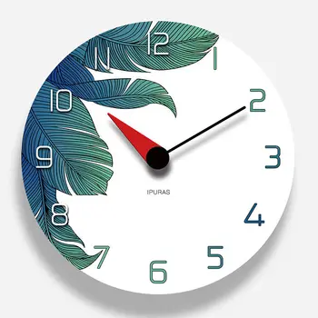 

Decorative Wall Clock Living Room Fashion Creative Clock Bedroom Mute Hotel Beauty Salon Store Simple Personality Wall Clocks