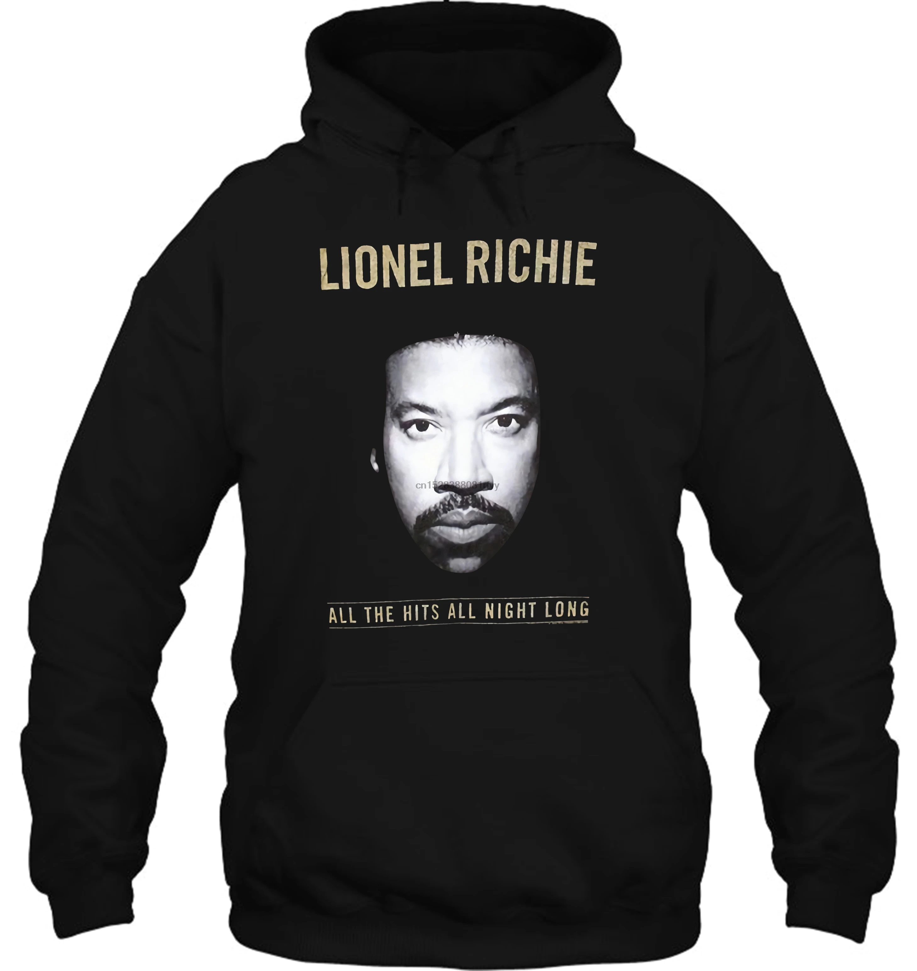 Мужская толстовка с капюшоном Lionel Richie All The hitts Tour черная новинка для взрослых женщин уличная одежда