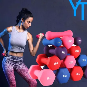 

Plastic dip in dumbbell for women fitness equipment slimming body dumbbell fitness dumbbell hand weights dumbbell body exercise