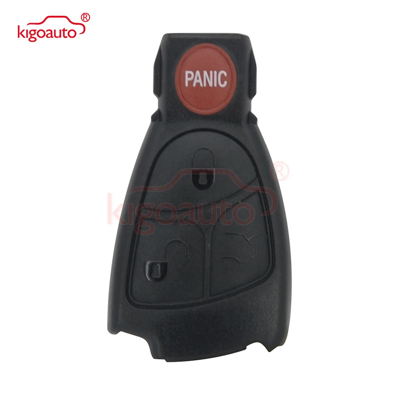

Kigoauto Car Key Shell Cover Keyless 4 Button Smart Key Case 4 Button US Model for Mercedes C E R CL CLK E Class