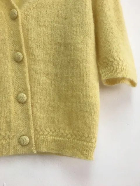 Half sleeve cardigan sweater Clearance