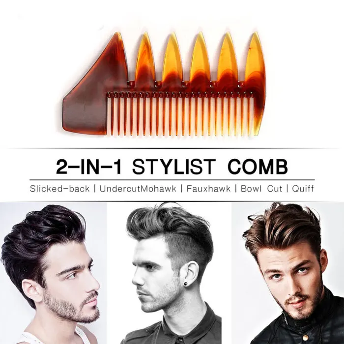 8pcs Anti-static Combs Set Hairdressing Detangle Heat Resistant Hair Brushes for Salon Home LVS88