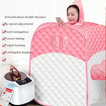 

household steam bath single steam sauna box gynecology steaming sweat detox device