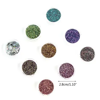 

3g Flash Glitter Glow Bright Powder Crystal Epoxy Resin Mold Fillings DIY Craft H37C