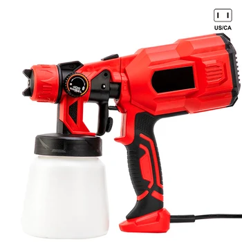 

Spray Gun, 550W 220V High Power Home Electric Paint Sprayer, 3 Nozzle Easy Spraying and Clean Perfect for Beginner