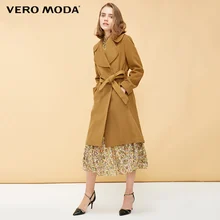 Vero Moda Женское пальто из 52% шерсти с невидимой застежкой | 318327549