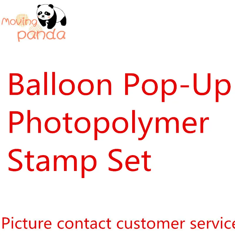 

JC082 2019 8pcs Balloon Pop-Up Metal Cutting Dies Stamp Stencil for DIY Scrapbooking Photo Album Embossing Decorative Craft Die