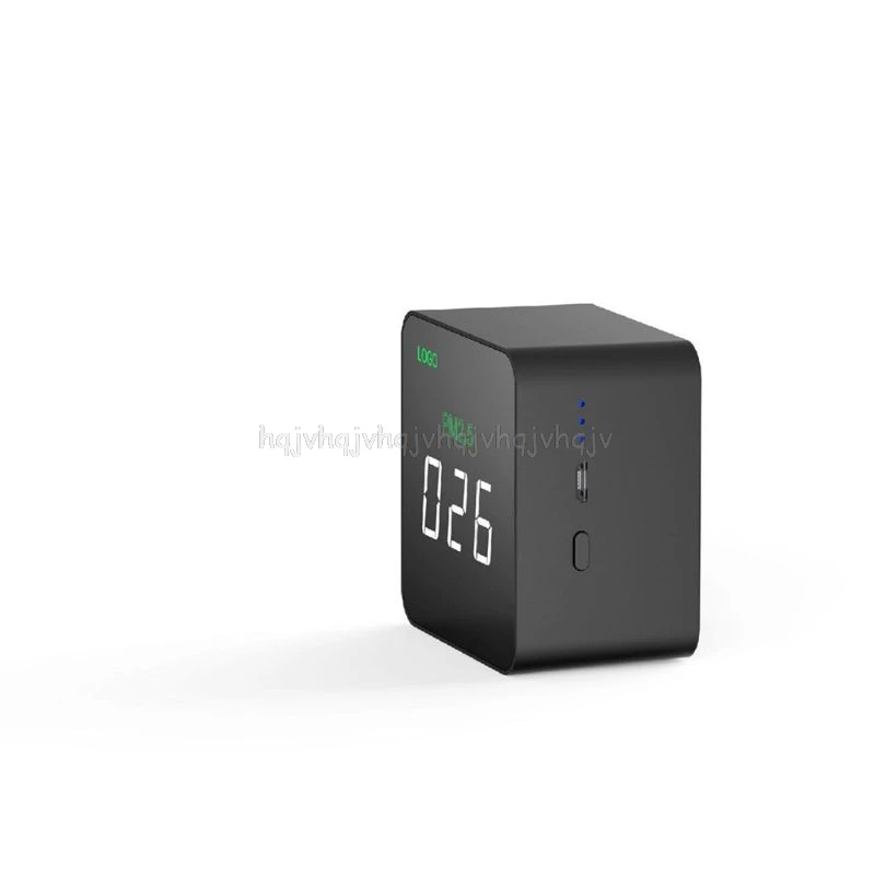 Горячий Мини PM2.5 детектор качества воздуха тестер монитор измеритель перезаряжаемый Air-06 черный O12 19 Прямая поставка