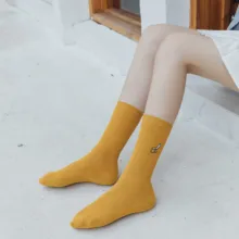 KingDeng женские Носки женские харадзюку женские носки с авокадо смешные носки женские теплые Harajuku стиль сапоги чулки модные носки