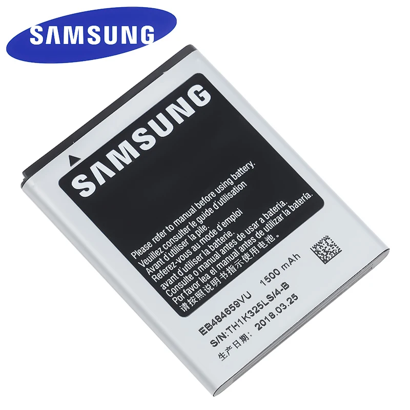 Оригинальный аккумулятор SAMSUNG EB484659VU EB484659VA EB484659YZ для Samsung GALAXY W T759 i8150 GT-S8600 S5820 I8350 I519