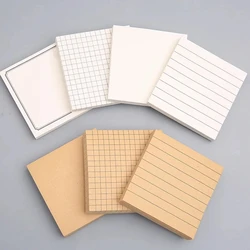 Haile – papier mémo à faire en option, 80 feuilles/paquet, 6 Styles, Notes autocollantes doublées Kawaii, papeterie scolaire et de bureau 