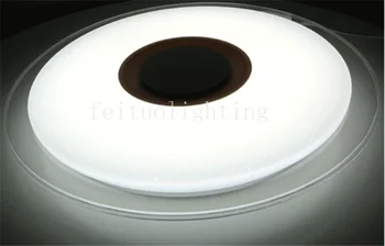 

2 pack Led Ceiling Light 24W simple round Room lights ceiling light with remote for home