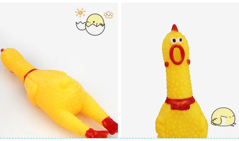 17 см 30 37 см кричащий цыпленок Squeeze игрушка со звуком животных игрушка собака игрушки Shrilling инструмент декомпрессии забавные гаджеты