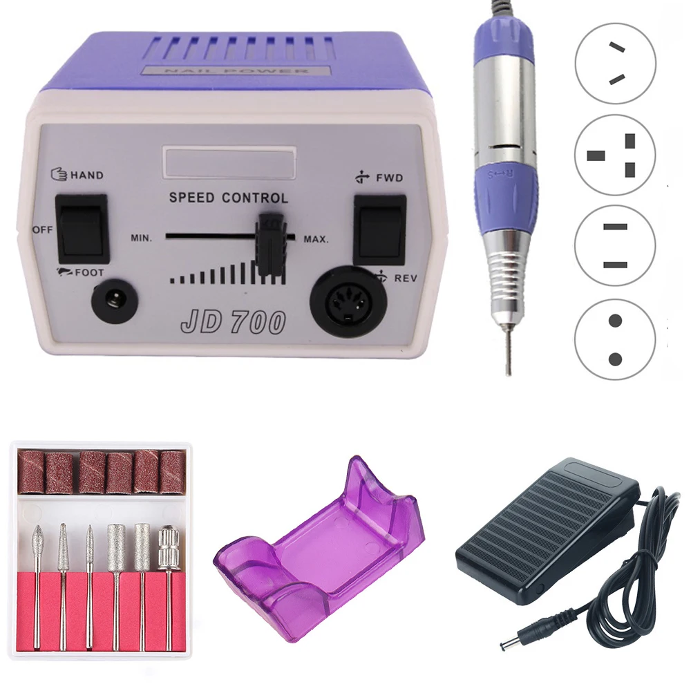 

35W 40000RPM Electric Nail Drill Nail Equipment Manicure Machine Tools Pedicure Acrylics Milling Nail Art Drill Pen Machine Set