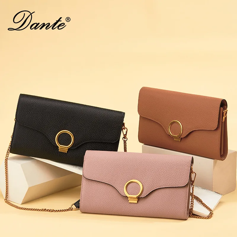 

Bag Women's 2019 Spring And Summer New Style Fashion European And American Style Chain Square Sling Bag Genuine Leather Shoulder
