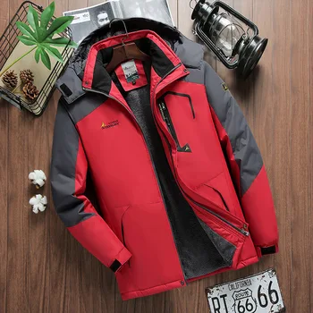 

Unisex Windproof Coat Winter Warm Breathable Jacket Skiing Camping Sports Tops