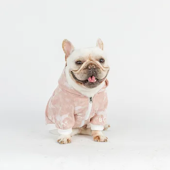 

Pet clothes, dog, handsome, fashionable, hooded, comfortable, breathable, soft, all cotton factory supply
