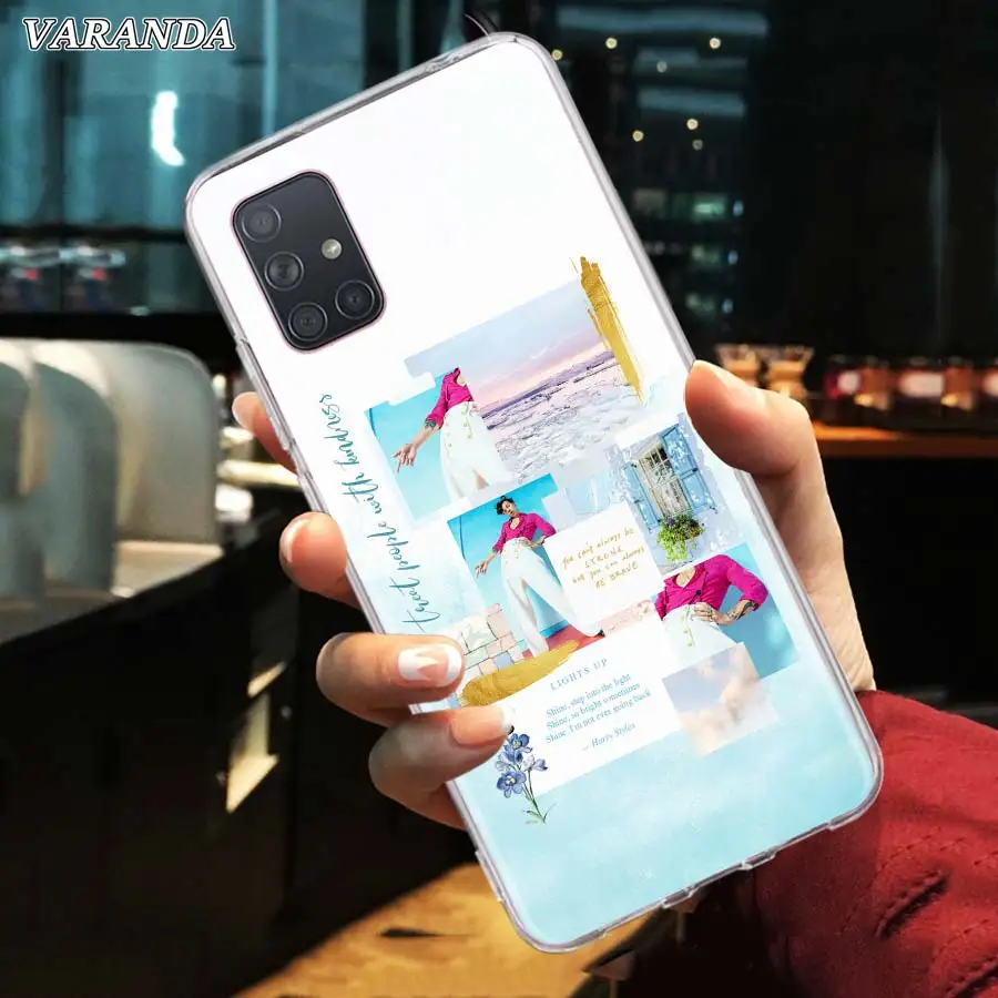 Чехол гарри стайл для Samsung Galaxy A10 A10e A20 A20e A30 A40 A50 A51 A70 A71 A80 A11 A21s A31 A41 мягкая задняя
