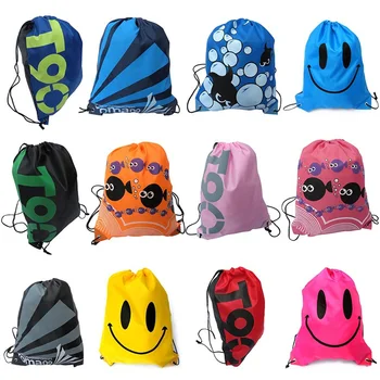 

Waterproof Swimming Backpack Double Layer Drawstring Sport Bag Shoulder Bag Water Sports Travel Portable Bag For Stuff 12 colors