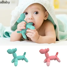 Anneau de dentition en Silicone pour bébé, jouet de massage pour nouveau né, brosse à dents, soins molaires à mâcher, cadeau de santé 