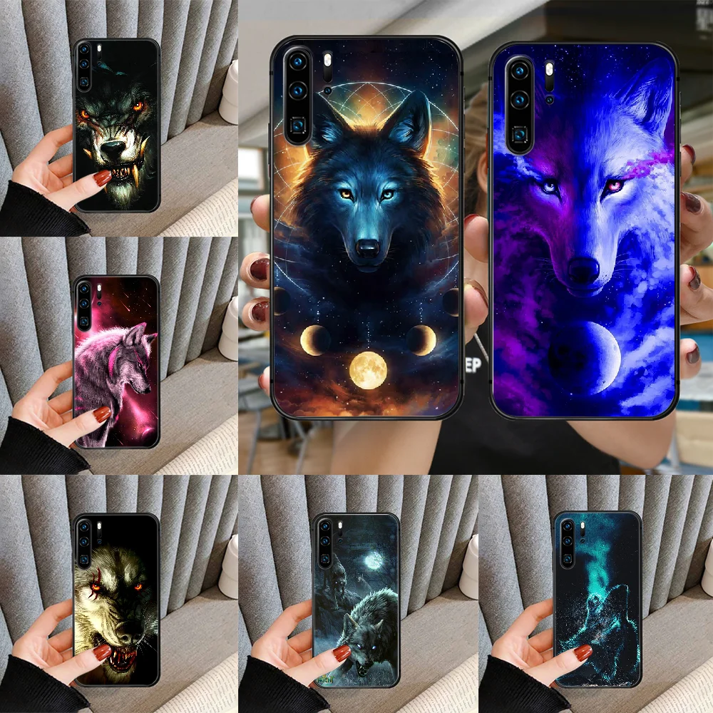 Животным волком классный Чехол для мобильного телефона чехол Huawei P Mate Смарт 10 20 30
