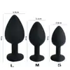 Silicone Heart Anal Plug Sex Toys Prostate Massager Anus Toys For Women Man Couple Gay Removable Jewel Decoration Butt Plug ► Photo 2/6