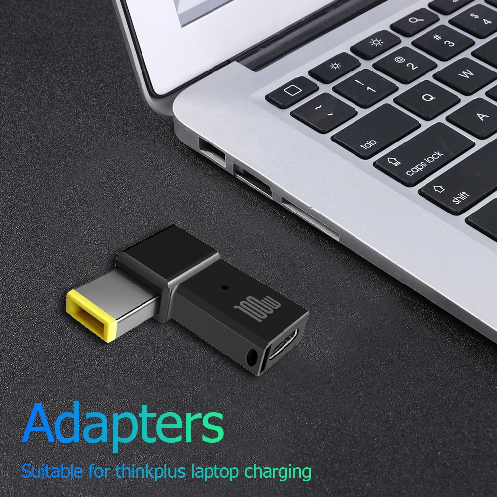 USB Type C Female to DC Male Converter - PD 100W Fast Charging Cable Power Adapter Connector for Lenovo ThinkPad Laptop PC Description Image.This Product Can Be Found With The Tag Names Computer Cables Connecting, Computer Peripherals, PC Hardware Cables Adapters, Usb