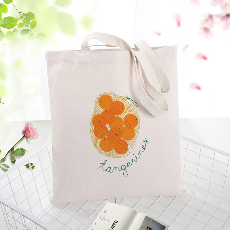 Холст сумка для покупок текст DIY ежедневное использование пользовательский печать логотип иллюстрация эко многоразовая утилизация