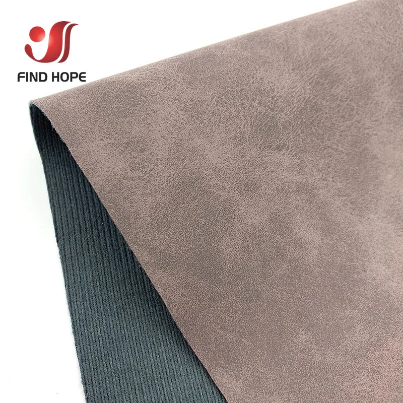 Luxurious Suede-Texture Waterproof Leatherette Fabric Roll for Creative DIY Projects