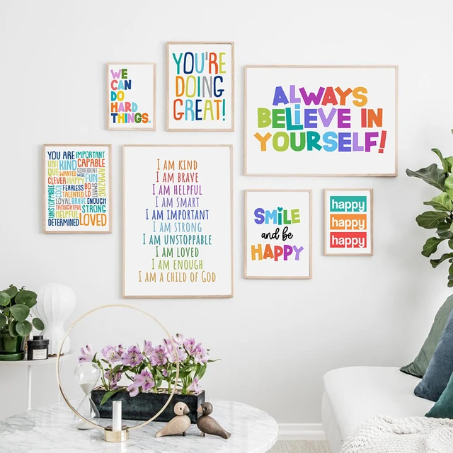 Happily Ever Elementary Motivational Sticker Pack, Inspirational