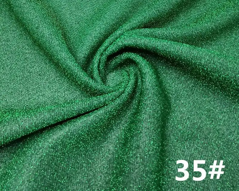 NO.35 Цена, 2 метра, цветные, однотонные, фиолетовые, короткие рукава, ремесла, сценическая поверхность обуви, украшение, блестящая, мягкая, тонкая, блестящая ткань, S0683L - Цвет: NO.35