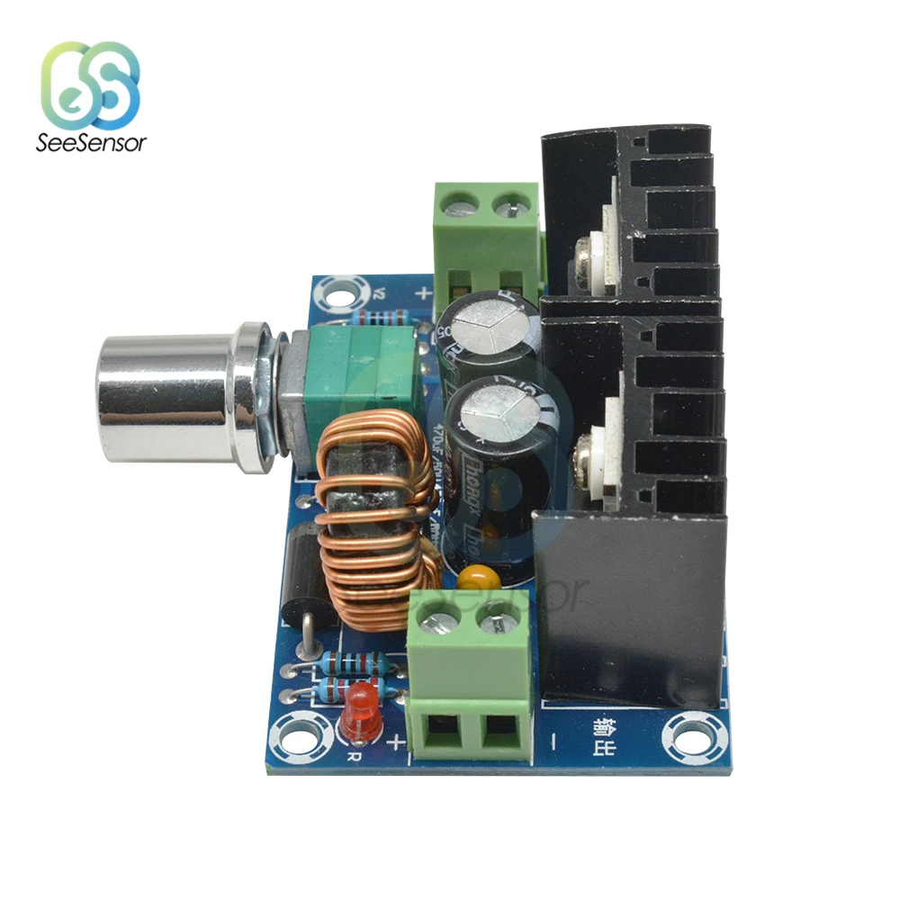 Макс 8A 200W DC модуль ldo понижающего преобразователя Питание XL4016 ШИМ регулируемый 4