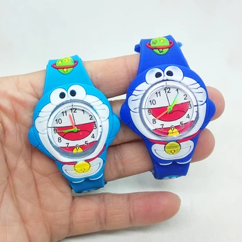 

Cartoon Doraemon Watch Silicone Strap Children's Watch Machine Jingle Cat Children Quartz Watch Kids Watches for Boys Girls Gift