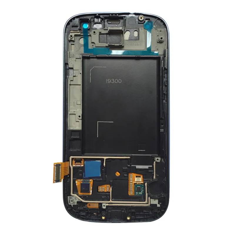 ЖК дисплей Super AMOLED для SAMSUNG Galaxy S3 сенсорный экран с рамкой i9300 i9305 i747 i535 T999|lcd touch