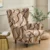 Solid Color Wing Chair Cover Stretch Polyester Armchair Covers Nordic Removable Relax Sofa Slipcovers With Seat Cushion Covers 11