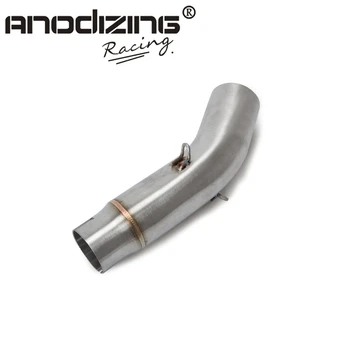 

Motorcycle Slip-On Middle Link Pipe Exhaust Section For Suzuki GSR750 GSR 750 2011 2012 2013 2014 2015 2016 2017 2018